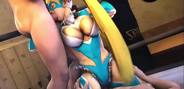  Best uncensored scenes of video game babes in 3d hentai orgy